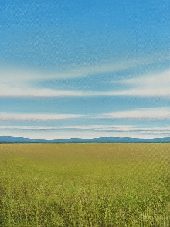 Peaceful Sky - Blue Sky Landscape