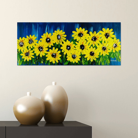 Sunflower 1 60x25cm