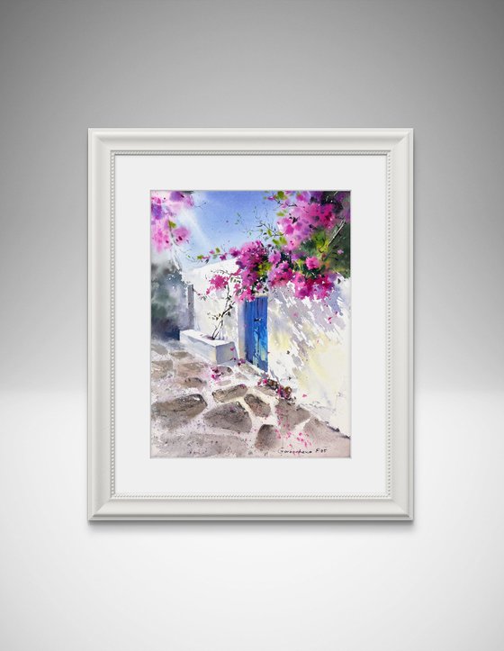 Bougainvillea Door