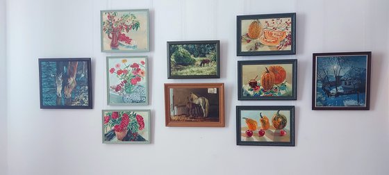 Pumpkins and Rose Hips