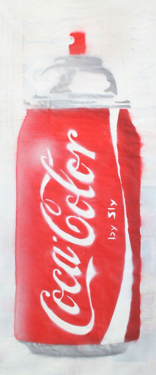 COCACOLOR (ON AN URBOX). by Juan Sly