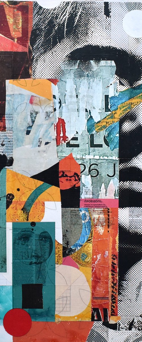 308_Portrait and circles by Manel Villalonga