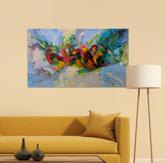 Summer Melody, LARGE Painting