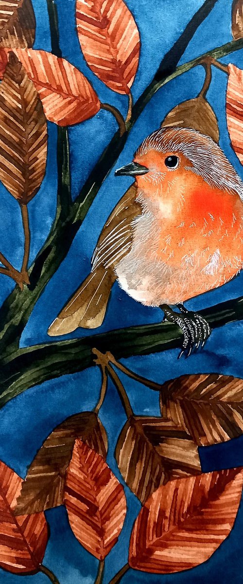 Autumn Robin by Terri Smith