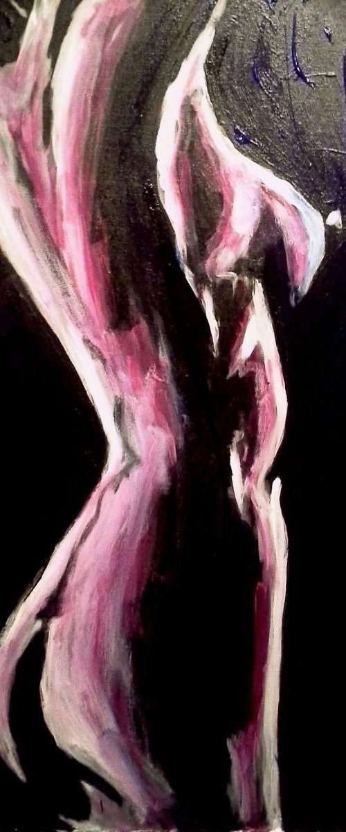 Nude - Abstract by Dorota Politowska