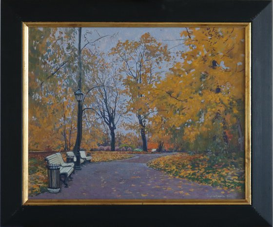 Autumn in Tsaritsyno Park