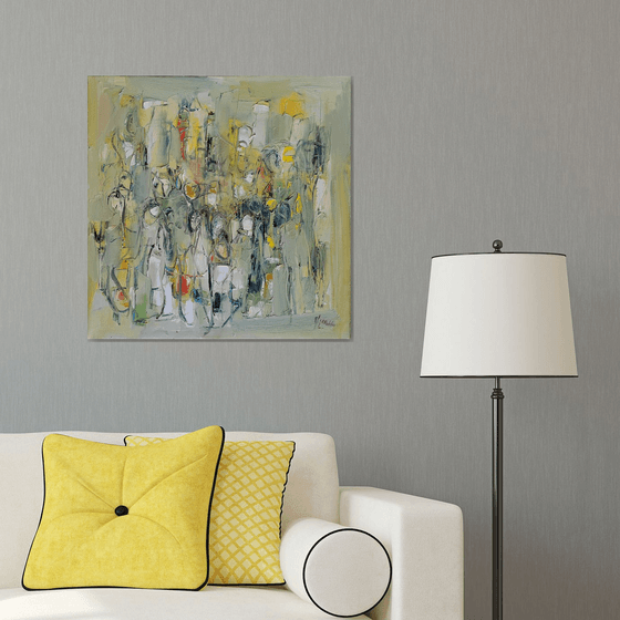 Yellow Green Composition