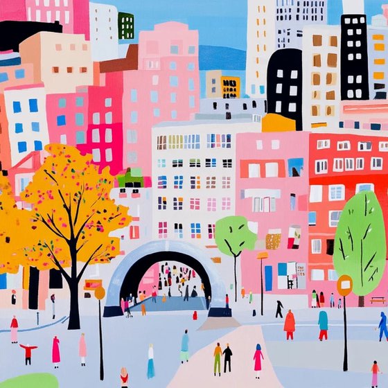 Smolenskaya: An Aerial Moment in Moscow