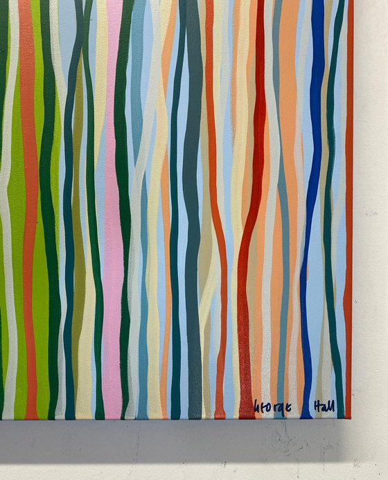 Found Funk - 152 x 61cm acrylic on canvas