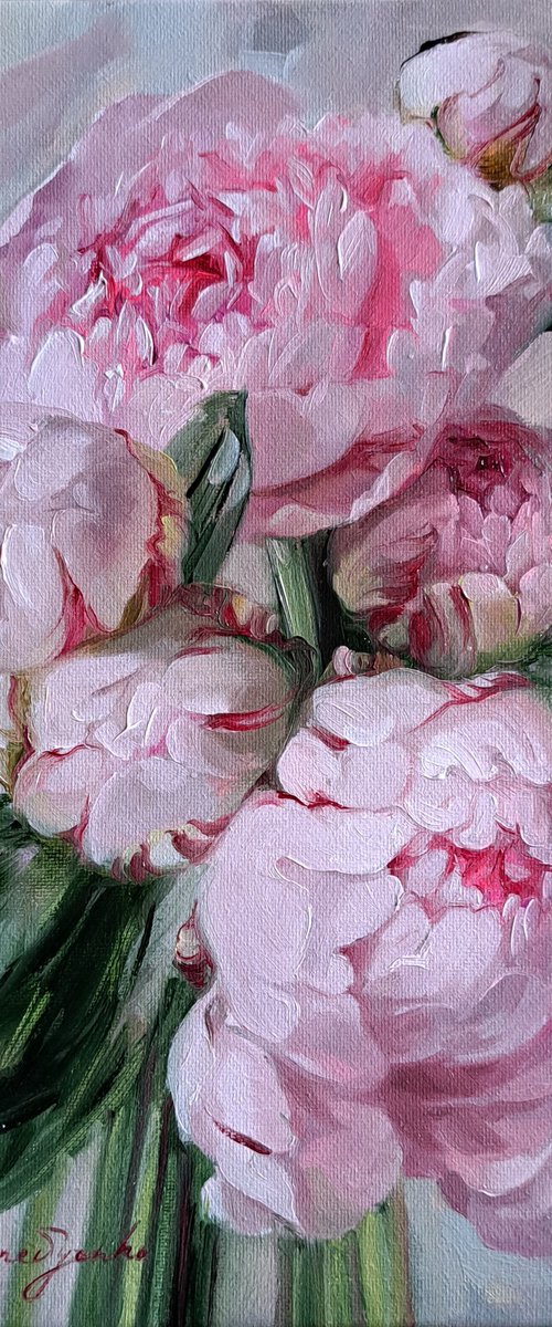 Peonies by Nataly Derevyanko