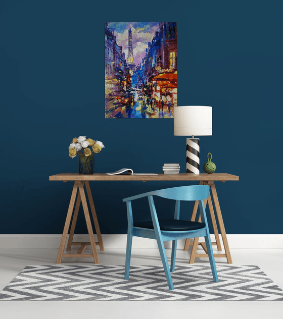 Evening of City Lights