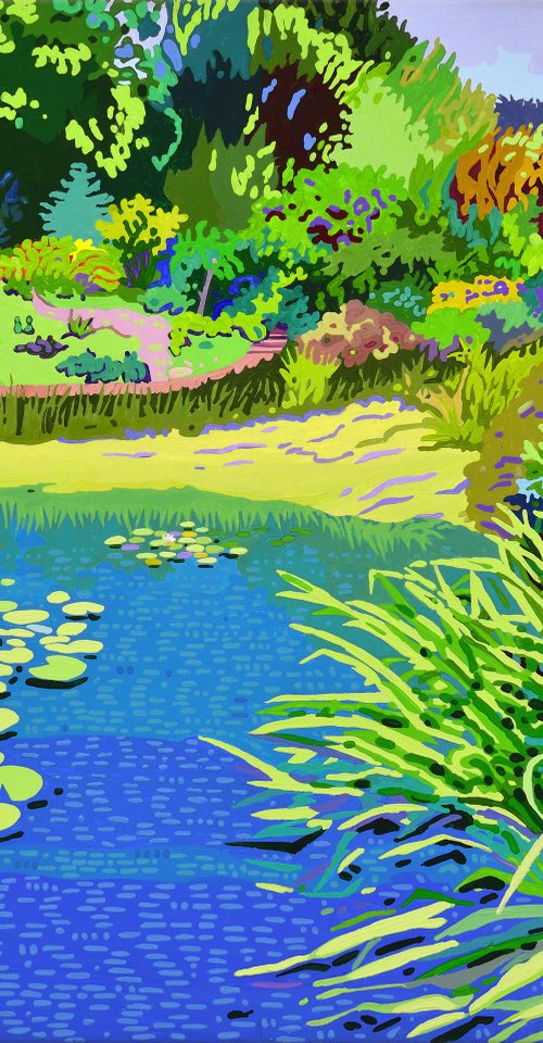 Lily Pond #7 by Alex Nizovsky