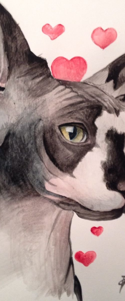 Series tender souls : Long neck by Valentina Toma' aka Zoe Chigi