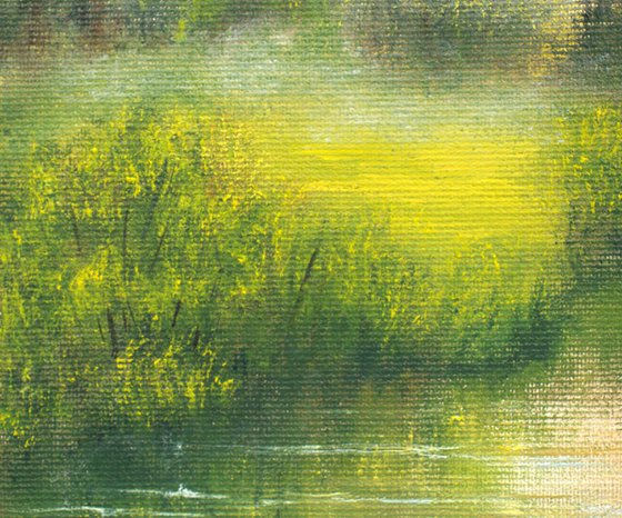 Sunset at the lake