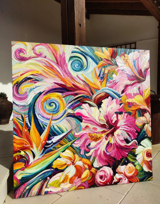 Sweet Havana  Abstract Floral