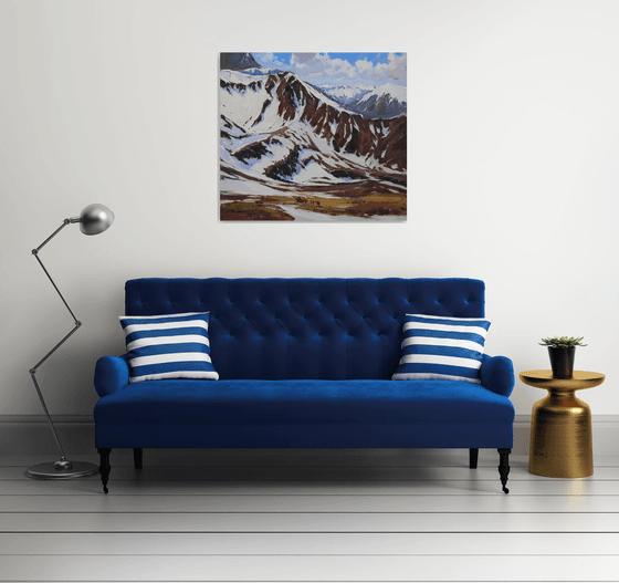 Spring in the mountains