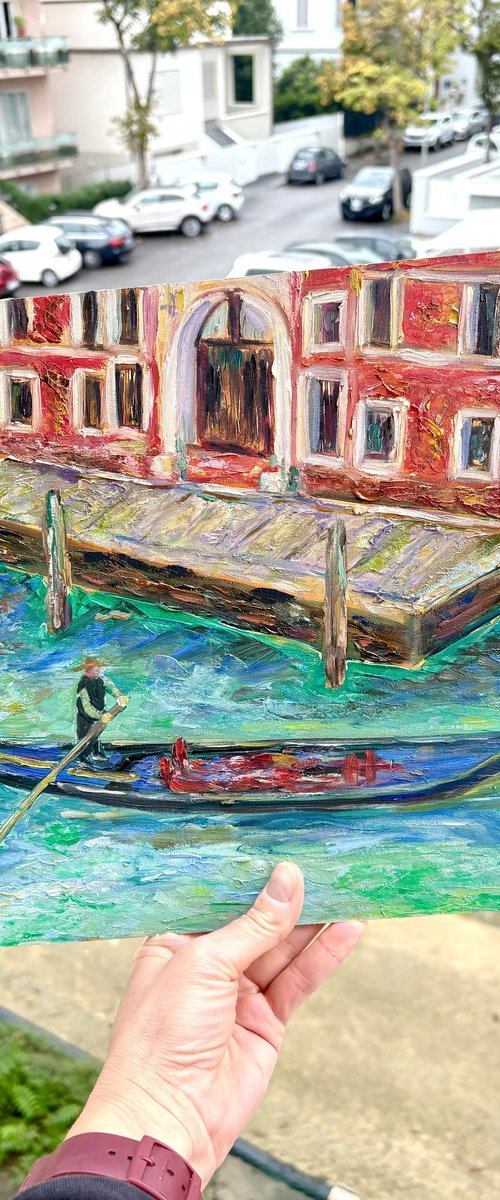Gondolier by Katia Ricci