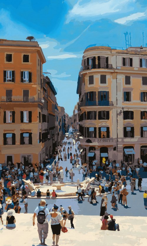 Roman Holiday by Marco Barberio