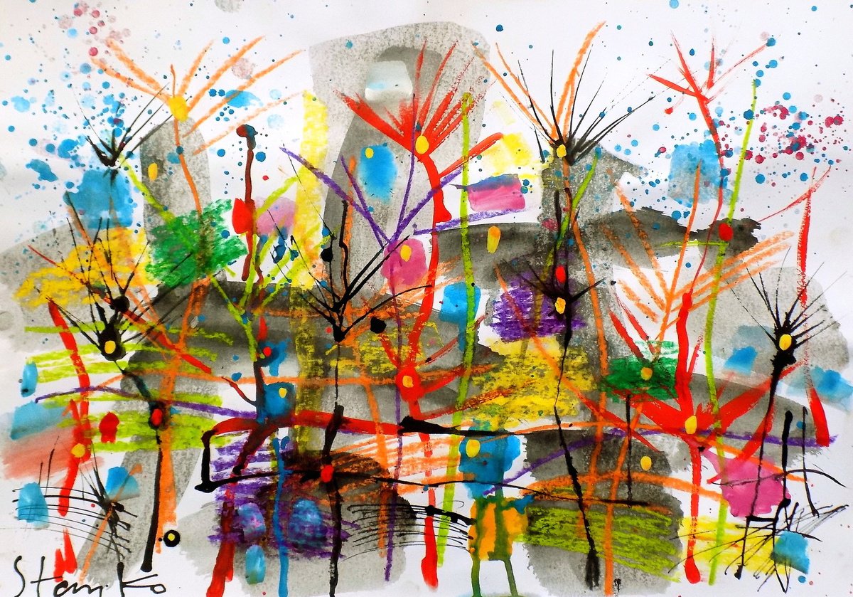  Landscaping On Jazz-Xc By Stanislav Bojankov, 20 X 14, Artwork For Sale On Artfinder