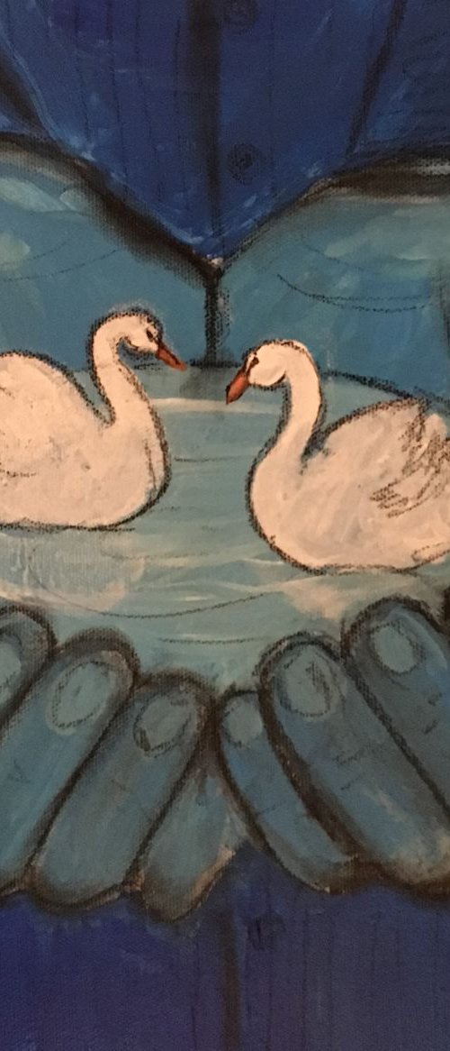 Swan lake by Anya Getter