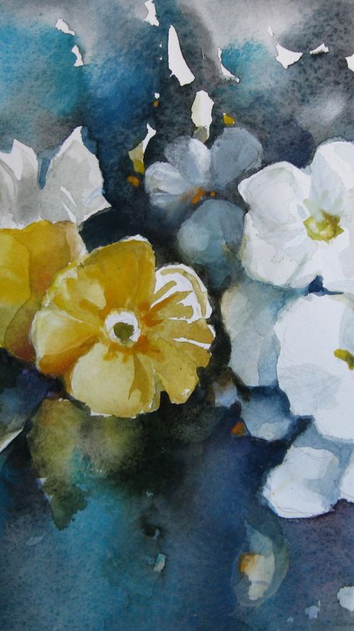 Bloom - floral art by Elena Oleniuc