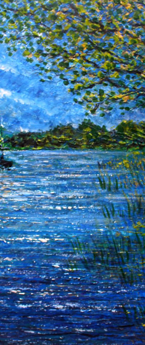 Upper Hamble River IV by Paul J Best