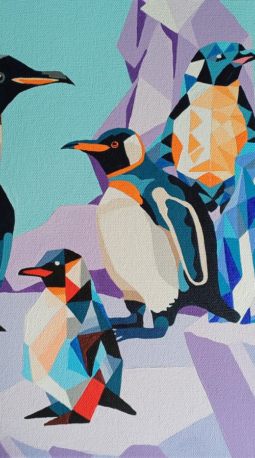 Penguins by Corinne Hamer