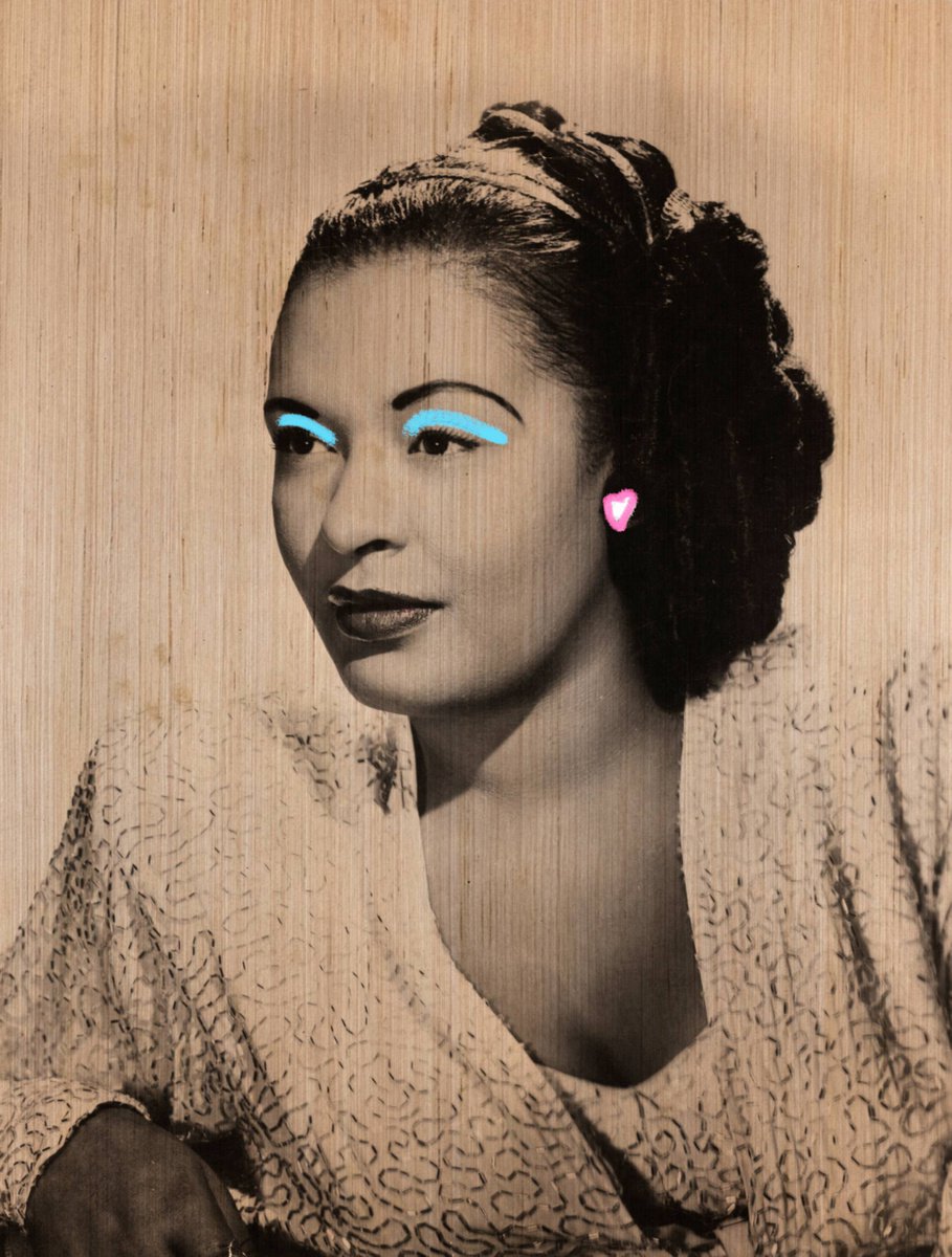 Billie Holiday by Dane Shue