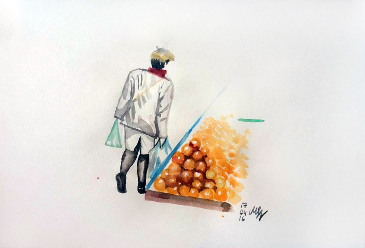 Oranges by Szabrina Maharita