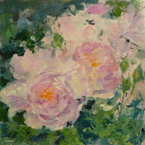 Roses 2017-06-29 (study) by Véronique HEIM