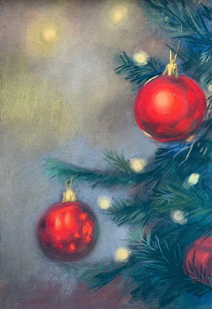 Christmas balls by Nataliya Lemesheva