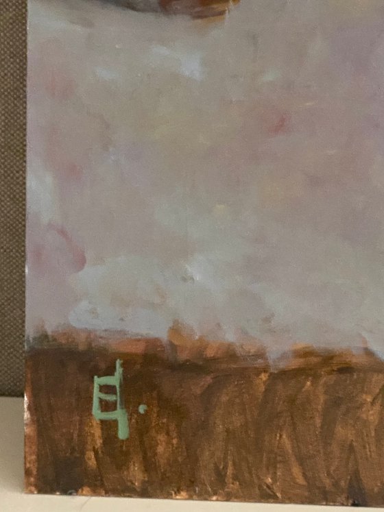 Still Life with Coral Roses