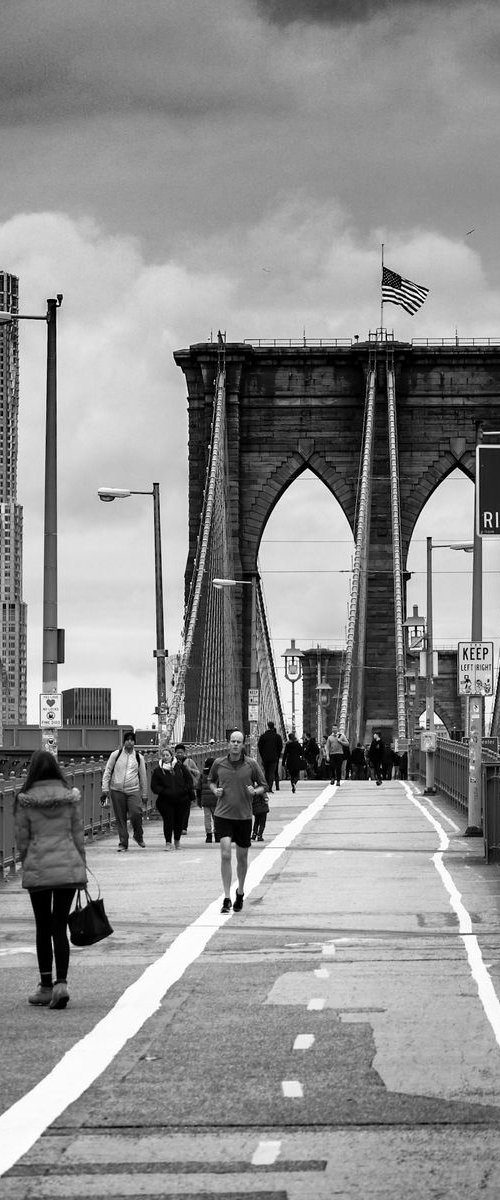 New York Brooklyn Bridge by Tom Harris