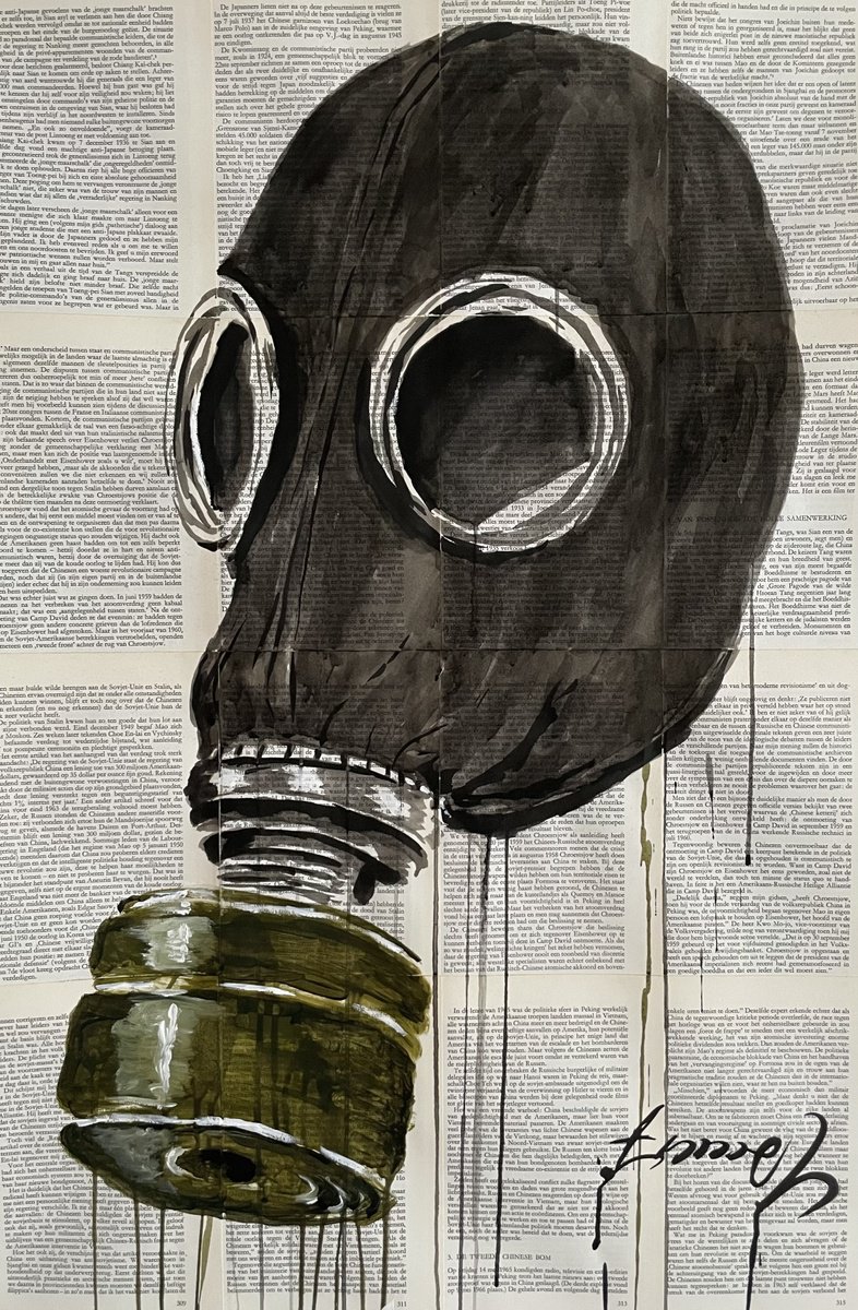 Gas Mask by H.Tomeh