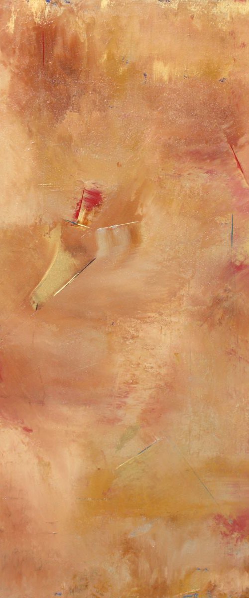 Golden Rock Abstract by Robert Lynn