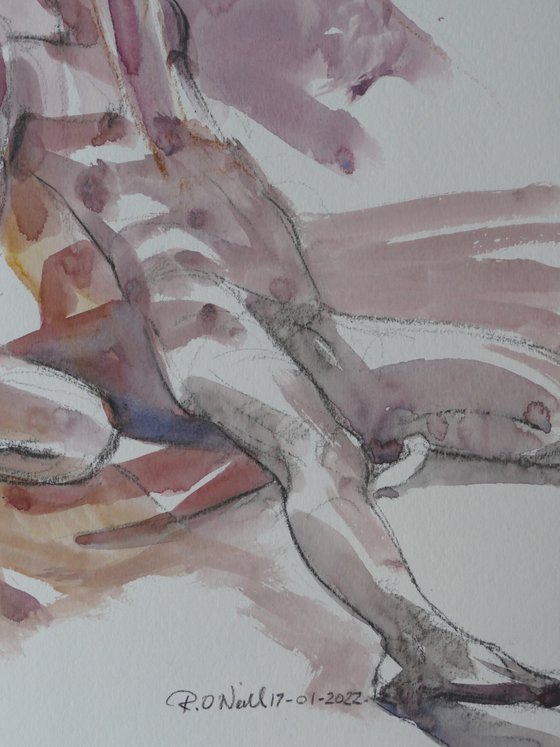 Male nude 3 poses