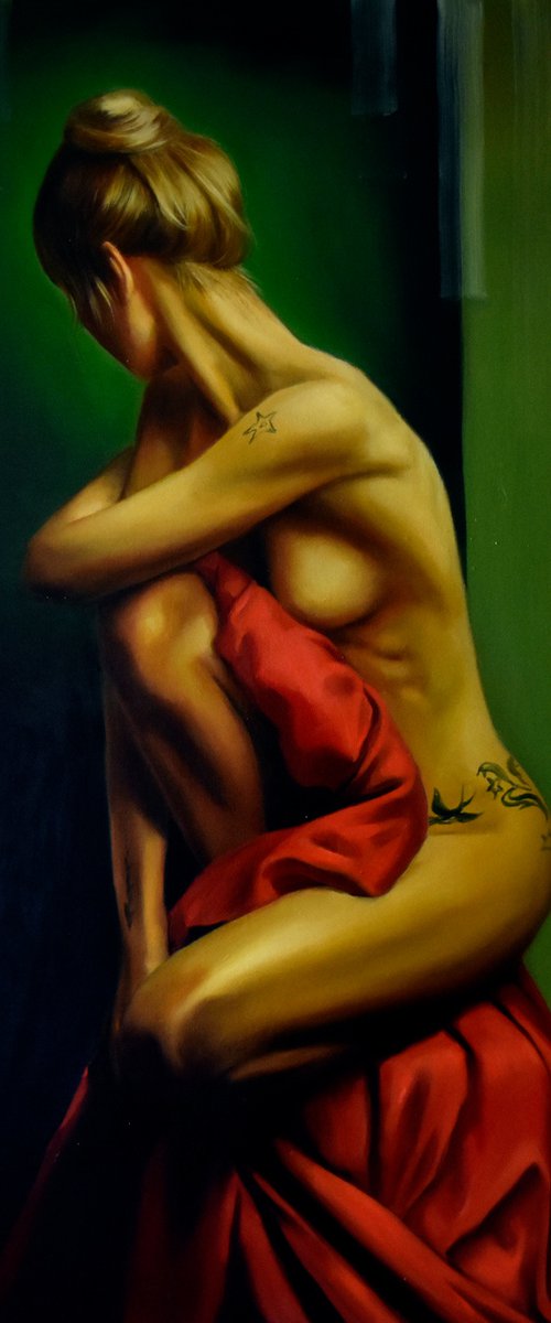 Wild beauty in the green room by Serghei Ghetiu
