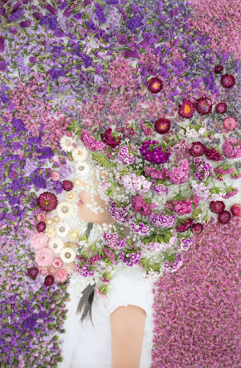 Expressive Portrait Photograph By Ziesook You, 21 X 32", Scent Of Broq-Pa 05242018, Original Artwork