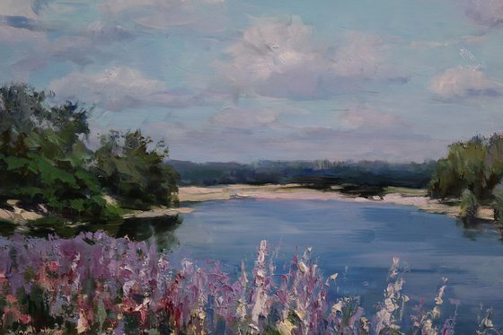 "Light over the river"