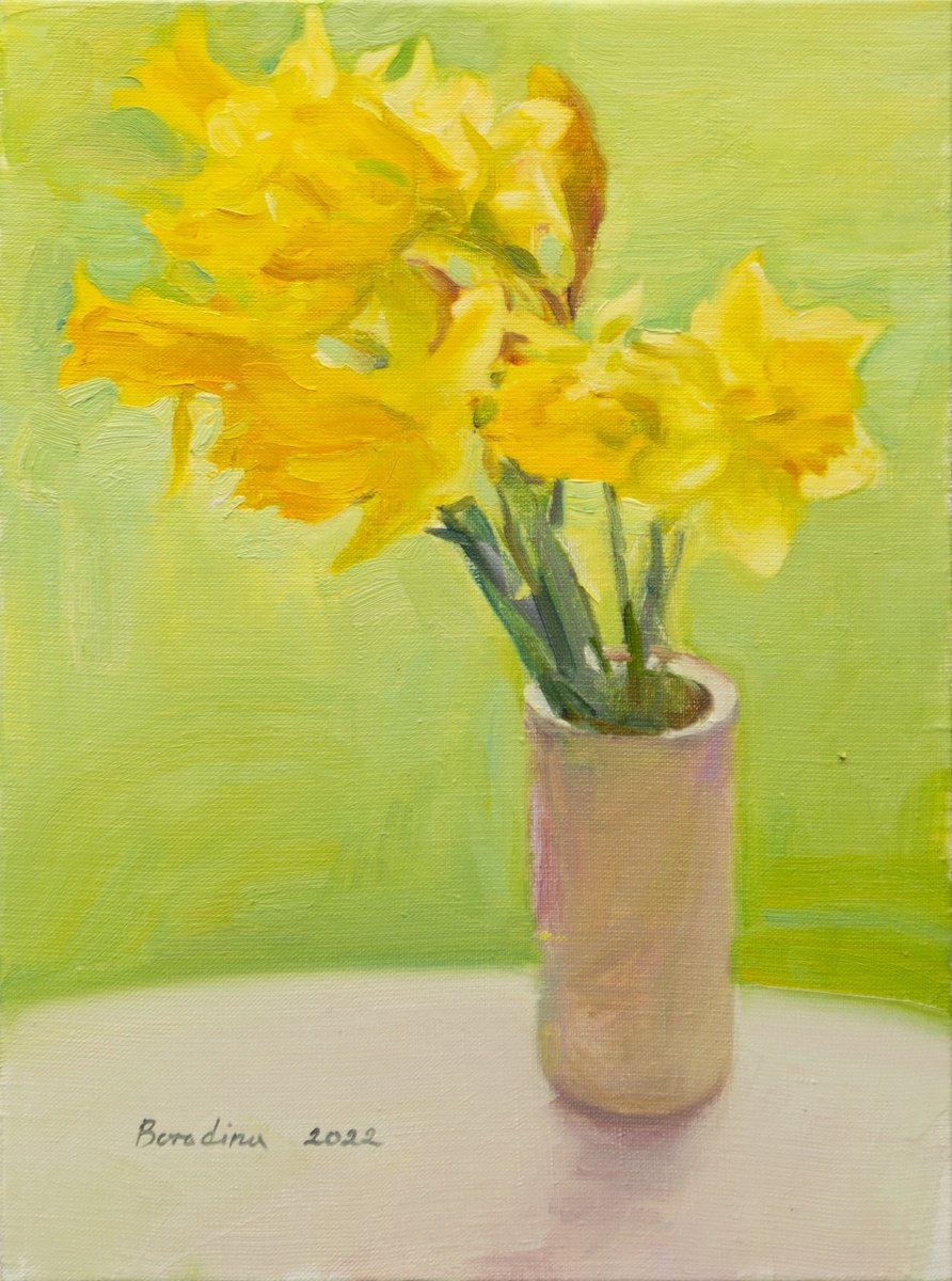 Daffodils by Anastasia Borodina
