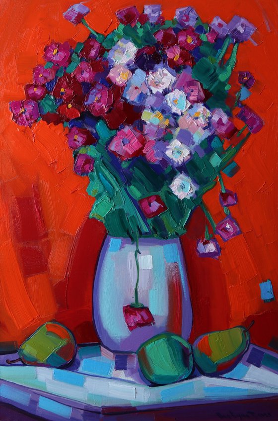 Still life with flowers