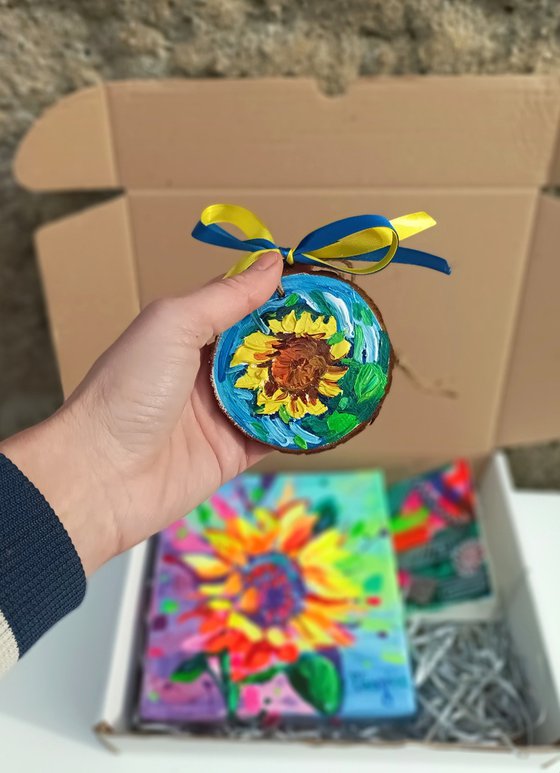 Art gift box - Sunflower