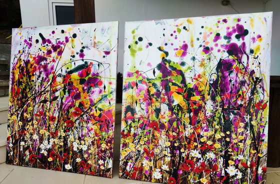 Buttercup Bloomrush Floral Landscape