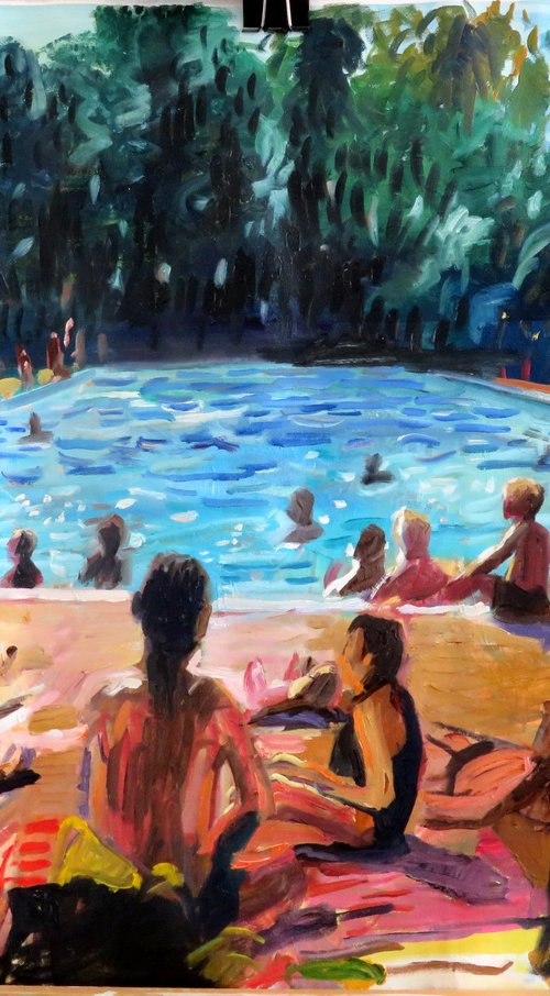 Lido in the woods by Stephen Abela