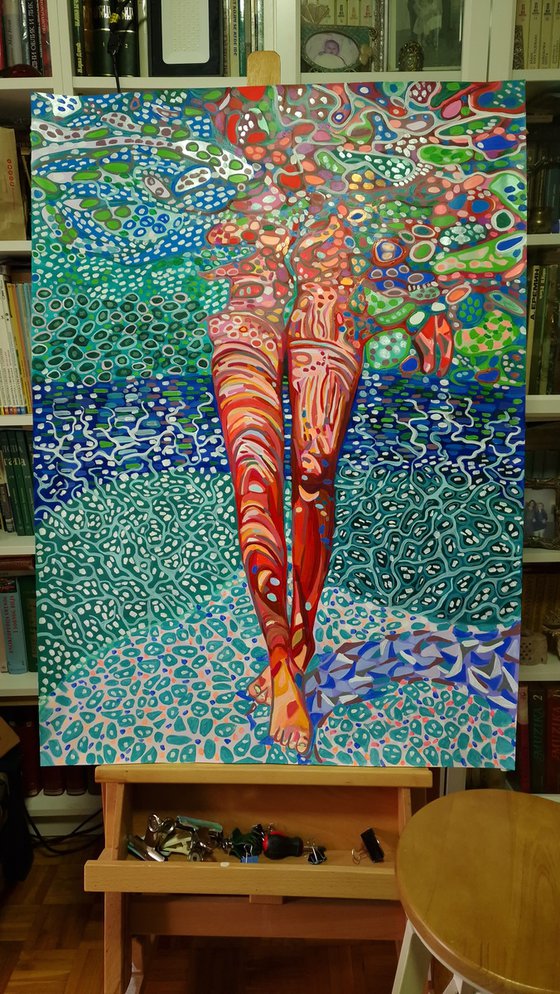 Underwater No11 / 100 x 70 cm