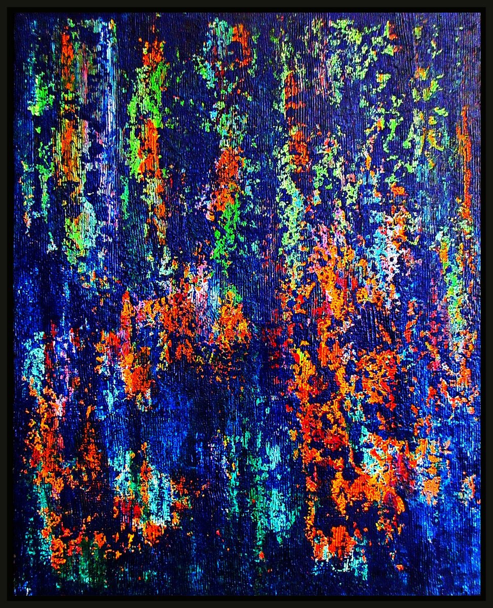  Colorfull Depth By Tomas Gorjanc - Tomo, 33 X 41, Artwork For Sale On Artfinder