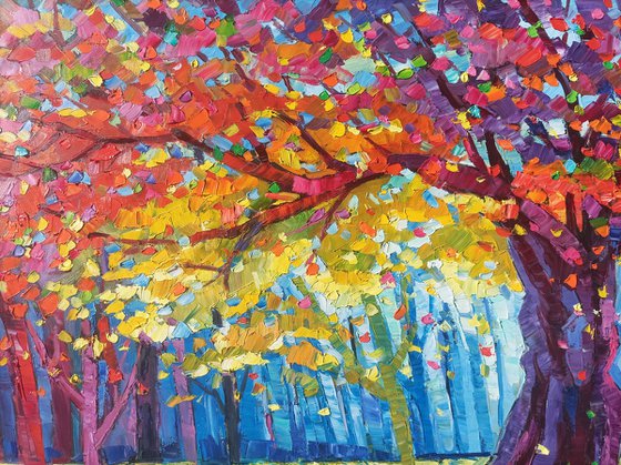 Golden season tree 6