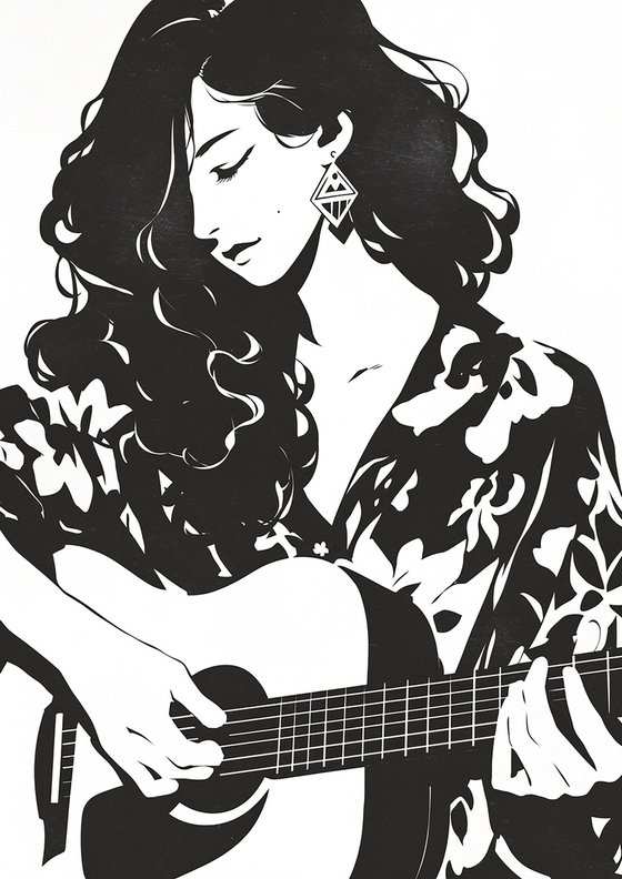 Lady Guitarist