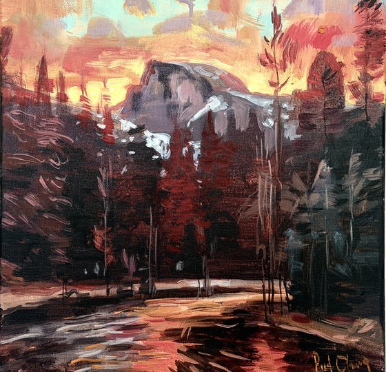 Twilight Enters the Valley