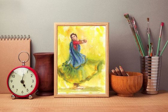 Indian Kathak Dancer 3